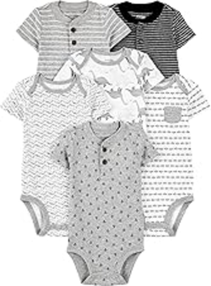 Simple Joys by Carter's Baby-Boys 6-Pack Short-Sleeve Bodysuit