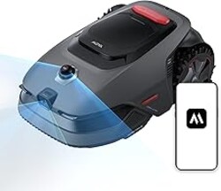 MOVA LiDAX Ultra 1000 Robot Lawn Mower Wire Free for 1/4 Acre, RTK-Free+360° 3D LiDAR+AI Vision Auto Mapping, Zero-Edge Cutting, Cutting Height 1.2"-3.9", 45% Slope, Up to 150 Managed Zones Dual Maps