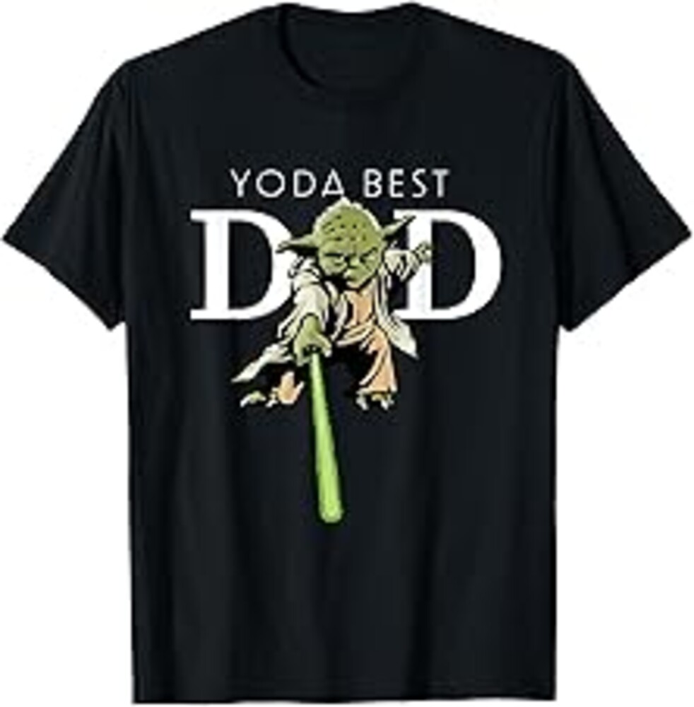 Star Wars Yoda Lightsaber Best Dad Father's Day T-Shirt