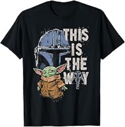 Star Wars The Mandalorian and Grogu This is the Way Graphic T-Shirt