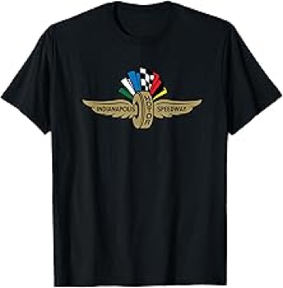 Indy 500 Indianapolis Motor Sport Chest Full Color Logo T-Shirt