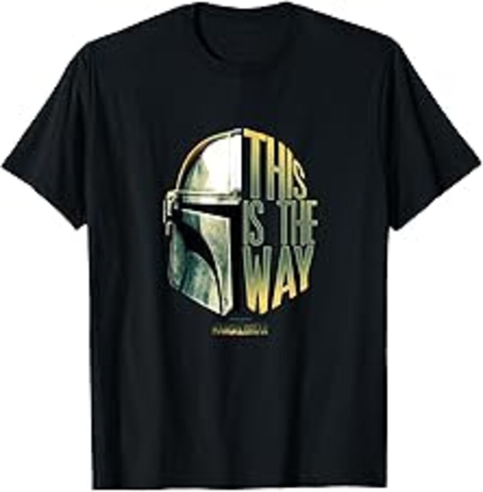 Star Wars: The Mandalorian This Is The Way Helmet Logo Stack T-Shirt