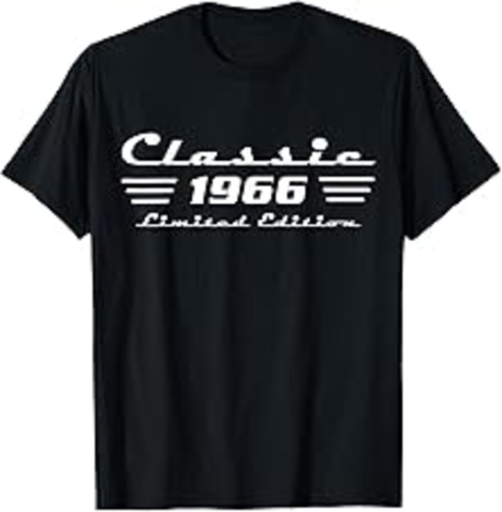 Classic 60 Birthday Decorations Men 60yr 1966 60th Birthday T-Shirt