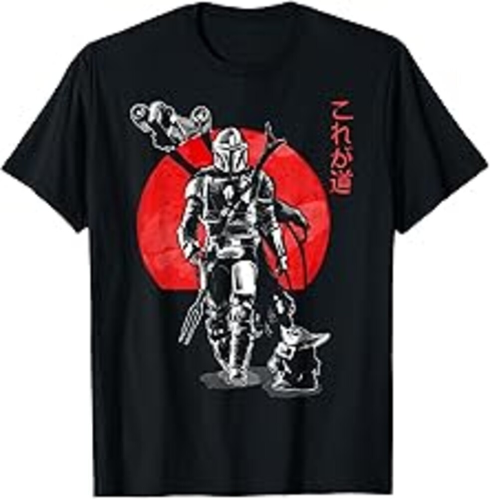 Star Wars: The Mandalorian Sumi Ink Portrait T-Shirt