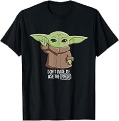Star Wars The Mandalorian Grogu Don't Make Me Use The Force T-Shirt