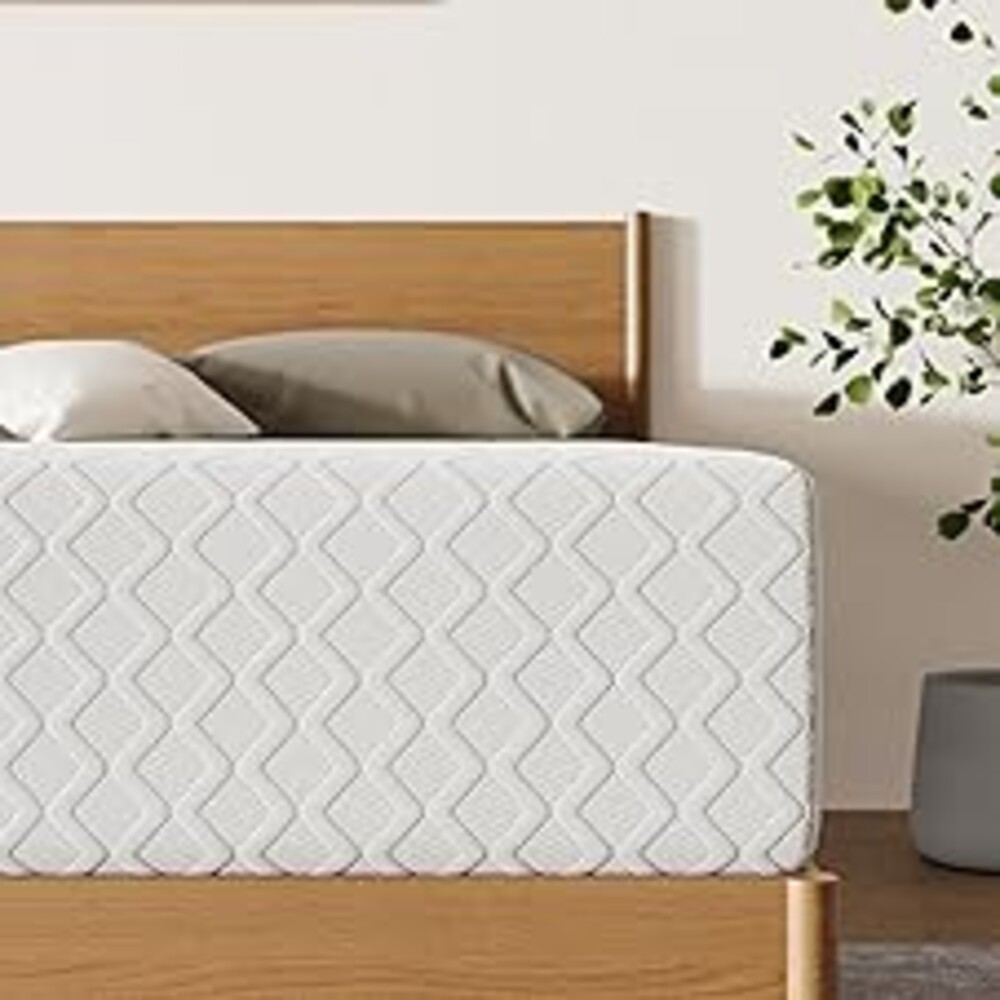 Signature Design by Ashley Chime Memory Foam 12" Twin Mattress with Thick Memory and Support Foam for Pressure Relief, Fiberglass-Free, Mattress In A Box