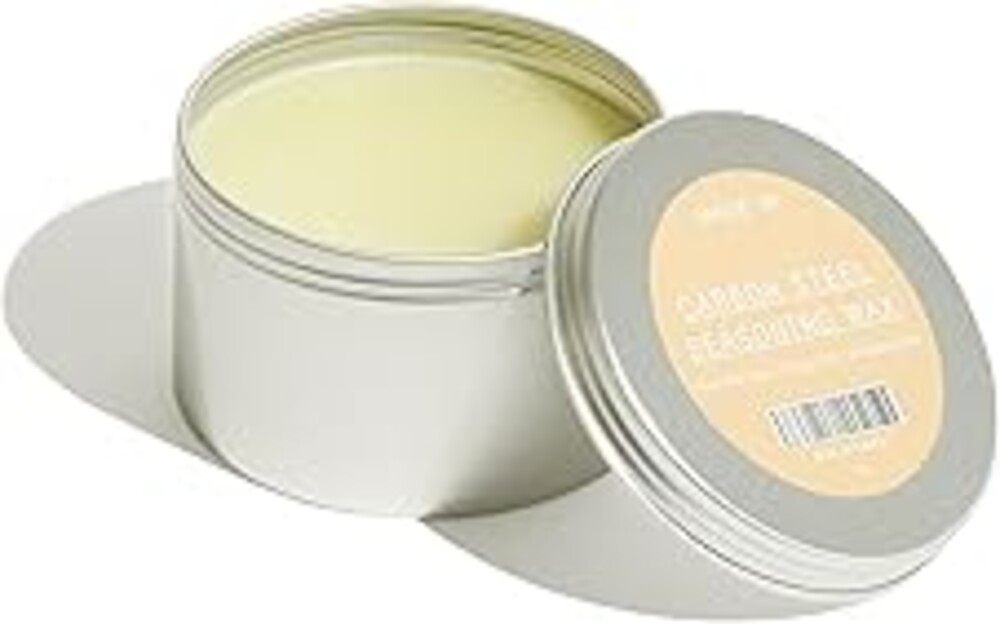 Made In Cookware | Carbon Steel Seasoning Wax 6 Oz | Crafted in Canada | Rice Bran Wax, Canola Oil and Grapeseed Oil