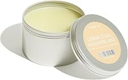Made In Cookware | Carbon Steel Seasoning Wax 6 Oz | Crafted in Canada | Rice Bran Wax, Canola Oil and Grapeseed Oil