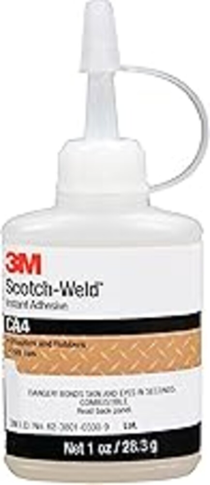 3M Scotch-Weld Instant Adhesive CA40, Clear, 1 fl oz Bottle, Low Viscosity Instant Adhesive for Difficult to Bond Materials