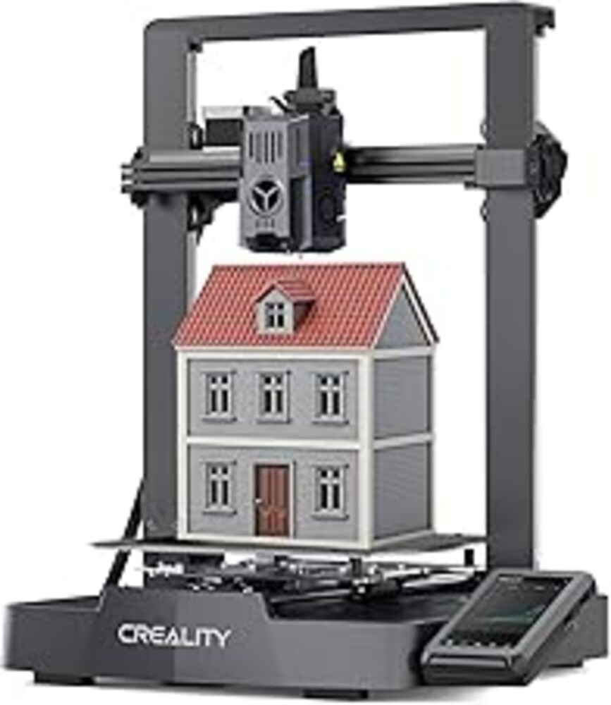 Creality 3D Printer Ender 3 V3 KE Upgraded, 500mm/s Max High-Speed with Sprite Direct Extruder Supports 300℃ Printing, Auto Leveling 3D Printer for Kids and Beginners, Larger Print Size 250x220x220mm