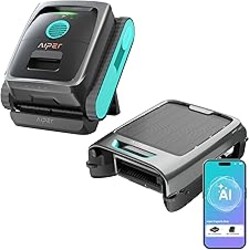 (2026 New) AIPER Experts Duo: Scuba V3 & EcoSurfer S2, 360° Top-to-Bottom Cleaning, 7 Day Hands-Free Care, 10x Faster Pool Cleaning with AI Patrol, Smart Parking & Water Quality Maintenance, Blue