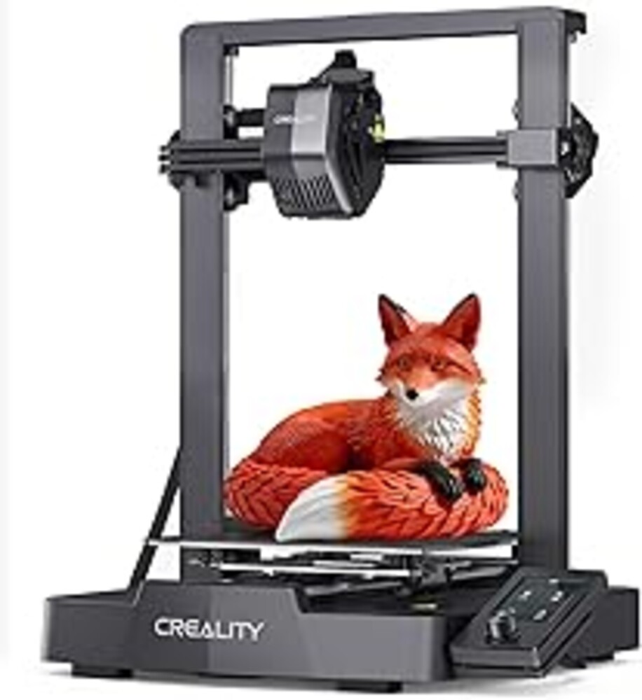 Creality Ender 3 V3 SE 3D Printer, 250mm/s High-Speed Desktop Printer, CR Touch Auto-Leveling, Sprite Direct Extruder, Dual Z-Axis, Auto-Load Filament, 8.66x8.66x9.84 Print Volume, Easy Assembly