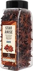 Soeos Star Anise Seeds 6oz (170g), Non-GMO Verified, Great for Baking and Tea, Anis Estrella, Whole Chinese Star Anise Pods, Dried Anise Star Spice