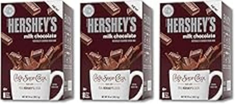 Candy Shop Cocoa HERSHEY'S Milk Chocolate Cocoa Mix, Hot Chocolate, Make Hot or Iced Cocoa, Made With Real Milk, Gluten Free, 1.25 oz packet (24 count)