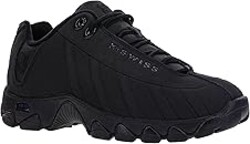 K-Swiss Men's ST329 CMF Sneaker, Wide Tennis Walking Shoes Leather Upper