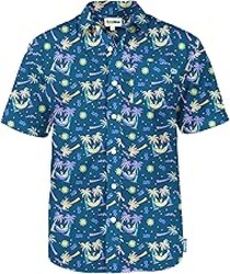 Tipsy Elves Hawaiian Shirts for Men - Casual Beach & Summer Party Shirts for Men - Stretch Fabric with Modern Fit