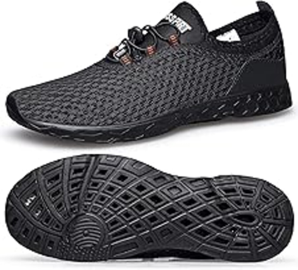 DOUSSPRT Men's Water Shoes Quick Drying Sports Aqua Shoes
