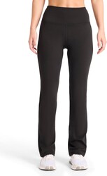 Reebok Women's Id Train Hr Bootcut Pant, Slim Fit, 31” Inseam, Moisture-Wicking