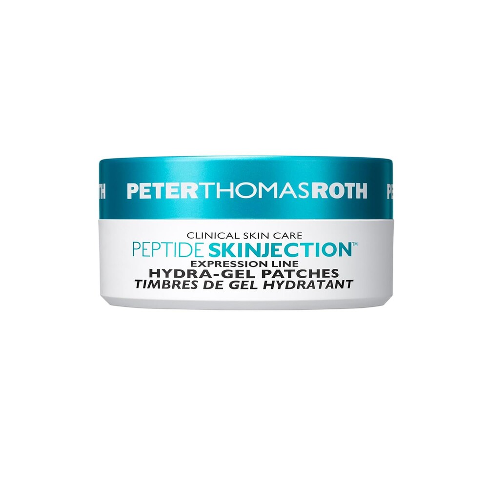 Peter Thomas Roth | Peptide Skinjection™ Expression Line Hydra-Gel Patches | Smoothing Peptide Eye Mask Patches for Fine Lines and Wrinkles