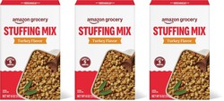 Amazon Fresh, Stuffing Mix Turkey Flavor, 6 Oz (Pack of 3)