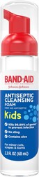 Band-Aid Brand Antiseptic Cleansing Foam for Kids, First Aid Antiseptic Foam Kills Germs to Prevent Infection, with Benzalkonium Cl, No Sting, 2.3 fl. oz