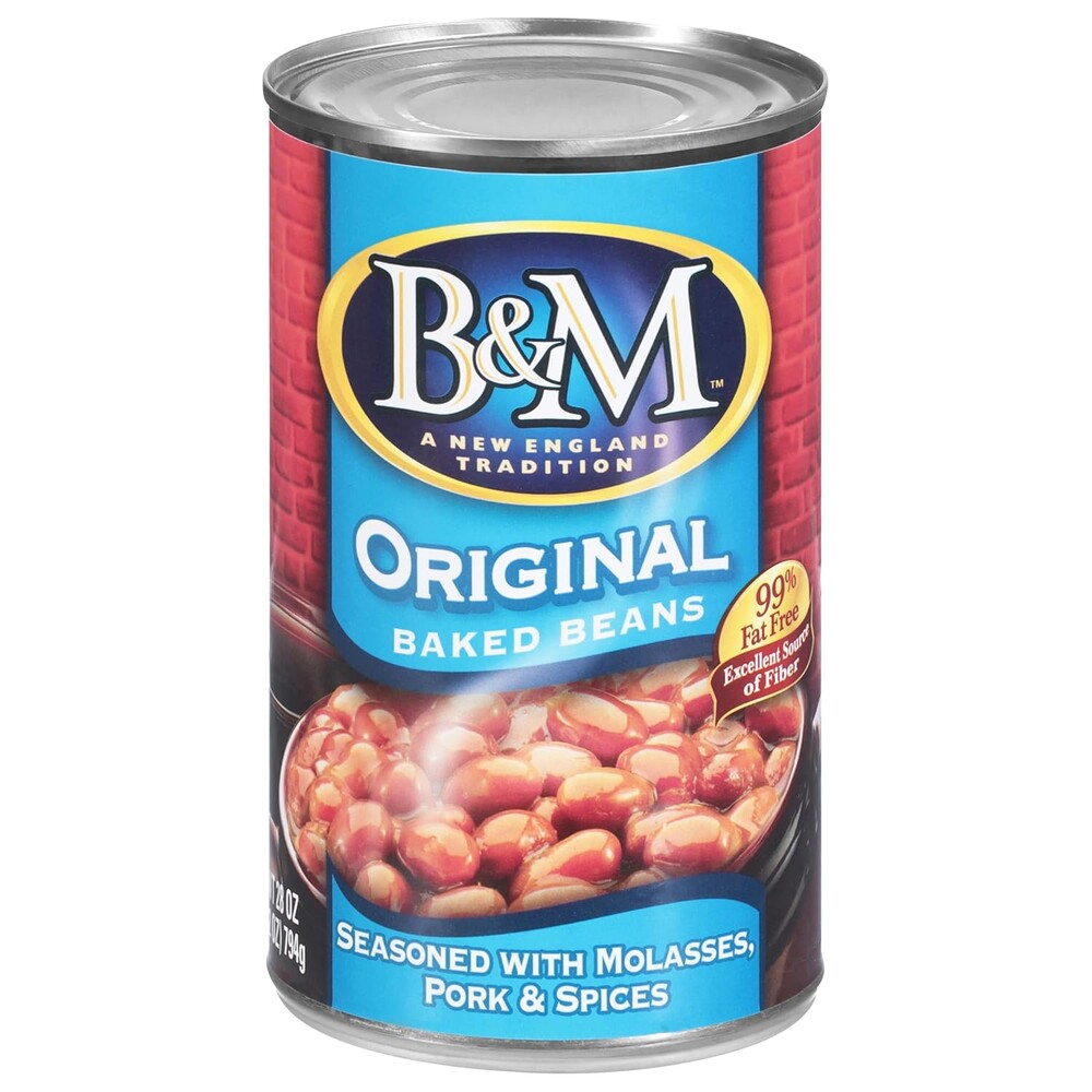 B&M Baked Beans, Original Flavor, 28 Ounce Can