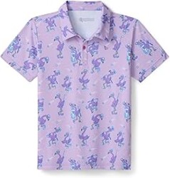 Tipsy Elves Kids and Toddlers Golf Shirts - Athletic Comfort Fit with Quick Dry Material