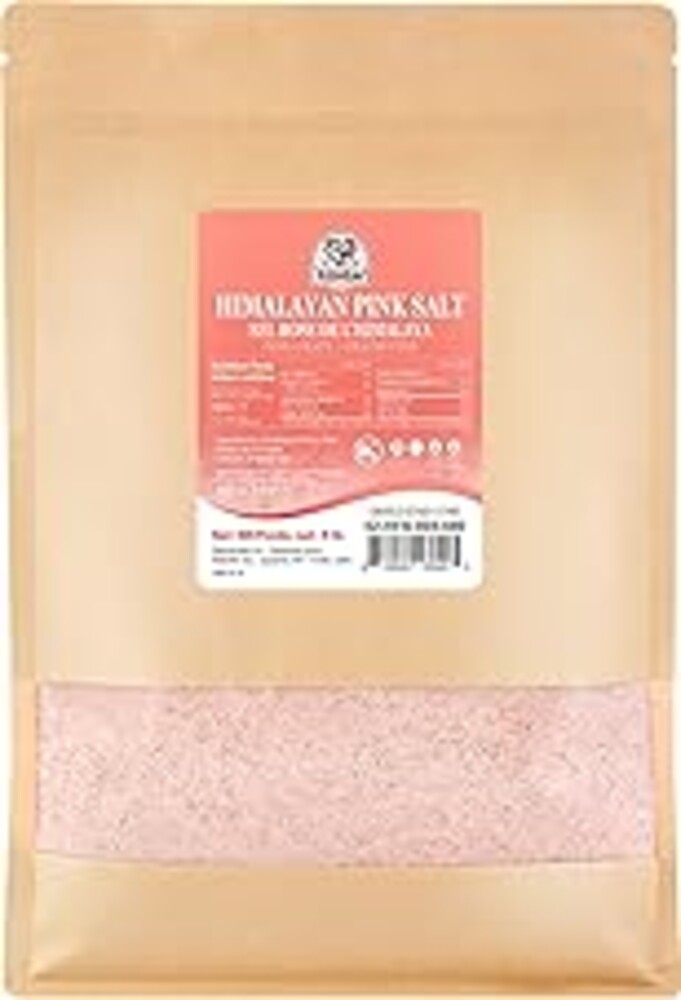 52USA Himalayan Pink Salt, Fine Grain, 80 oz (5 Pound), Pink Himalayan Sea Salt Fine, Kosher Salt, Rock Salt