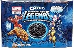 MARVEL OREO Stuf of Legends Chocolate Sandwich Cookies, Special Edition, 10.68 oz