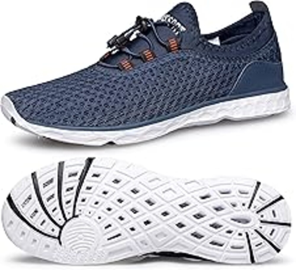 DOUSSPRT Men's Water Shoes Quick Drying Sports Aqua Shoes