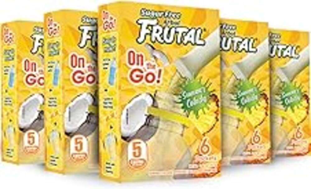 Arbol Futal On-The-Go! | Powdered Drink Mix Pina Colada - Flavored Sugar Free! – Single Serve On The Go! - Powder Sticks Packets (30 Count of Stick Packs)