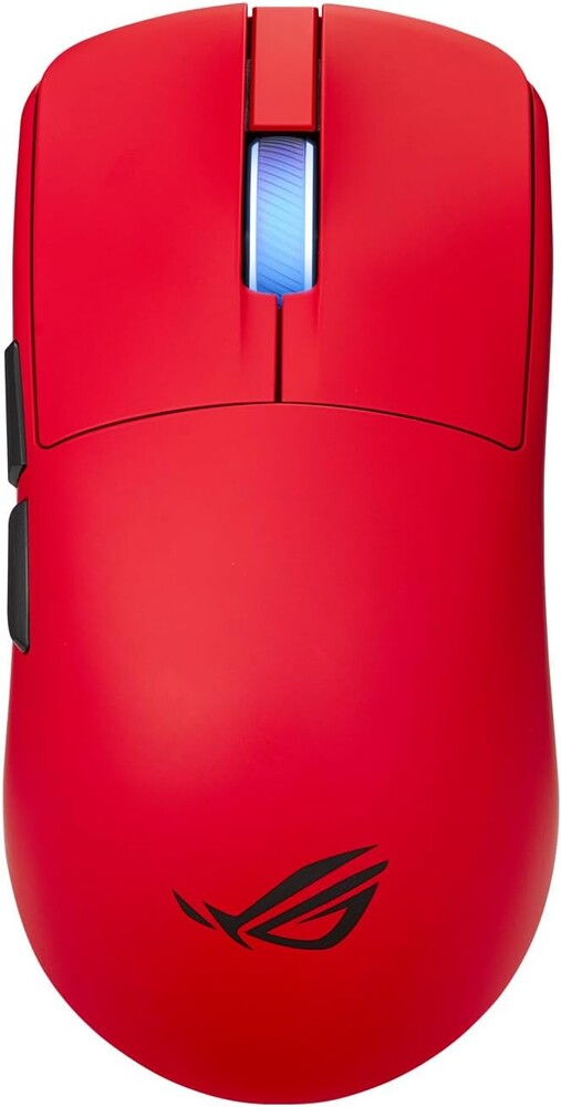 ASUS ROG Harpe II Ace Wireless Esports Gaming Mouse – Pro-Tested, Right-Handed, 48g Lightweight, Tri-Mode Connectivity, 42K DPI, 8K Polling, 101Hr Battery, Web-Based Tool, PC/Mac Support – Lava Red