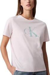 Calvin Klein Women's Monogram Logo Crewneck T-Shirt