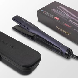 VAGARY Hair Straightener -Professional Air Straightener, Air Straight Drying and Hair Styling in One Step, 2 in 1 Hair Straightener with 3 Temperature Settings, Auto-Shutdown, 110V-240V Dual Voltage