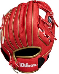 Wilson | A200 | Youth T-Ball & Baseball Glove + Mitt | Sizes 9" - 10" | Right + Left Hand Throw | Multiple Styles