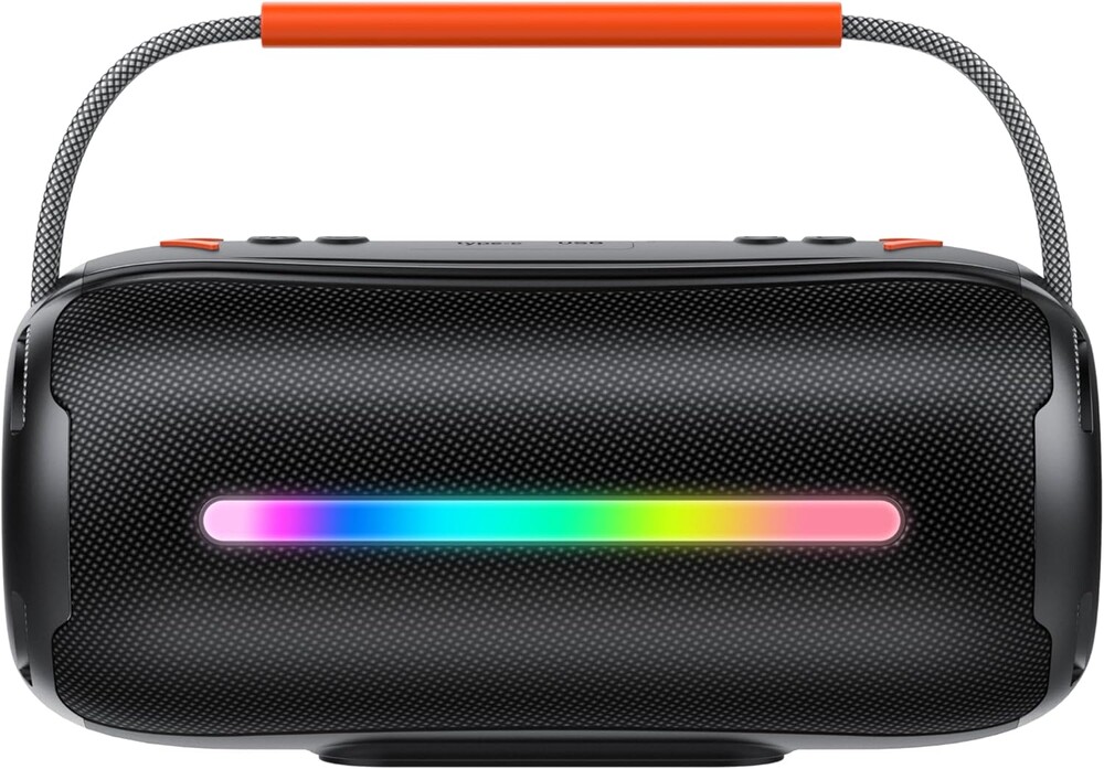 aowoka Bluetooth Speaker Portable Wireless Bluetooth Speakers with HD Stereo Sound, BT 5.4 TWS Pairing, IPX7 Waterproof, 30H Battery Life with Led Light for Outdoor/Party/Sport/Travel/Gifts