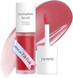 NOONI Korean Lip Oil - Appleplum | Long-Lasting, Moisturizing, Plumping, Revitalizing for Dry Lips, Waterproof, No Peel Off, Korean Tint, Hydrating Lip Stain, Nourishing Crystal Clear, 0.12 FL Oz