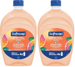 Softsoap Antibacterial Refill 50oz Crisp Clean Scent,(Pack of 2)