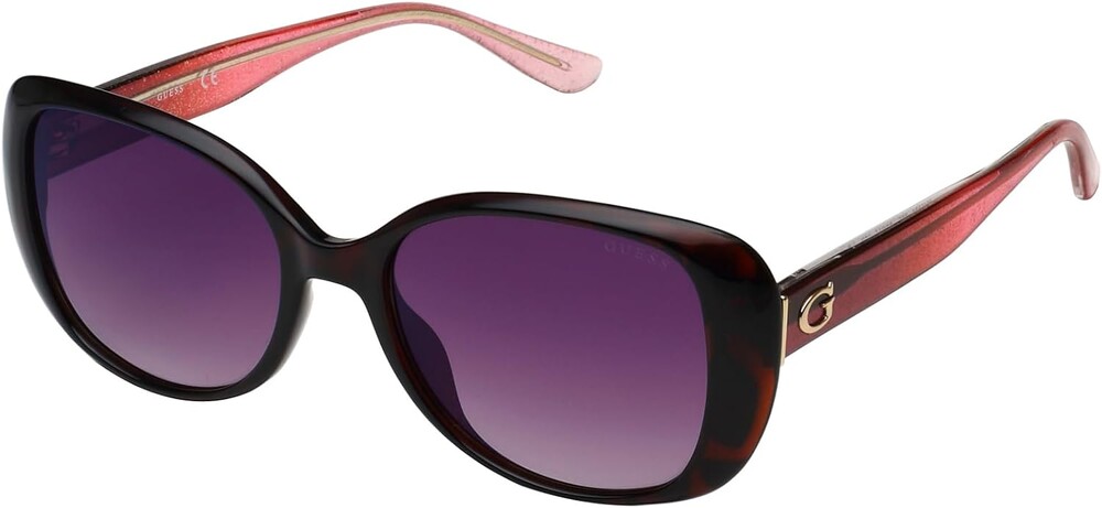 GUESS womens Gu7554 Square Sunglasses