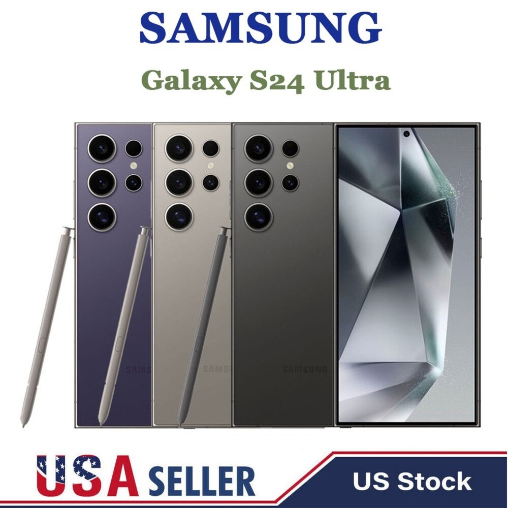 Samsung Galaxy S24 Ultra 5G 256GB (Factory Unlocked) - All Colors - ❖NEW SEALED❖