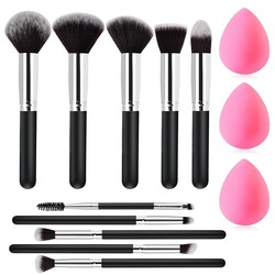 Makeup Brushes Set Gifts for Women, Gifts for Teen Girls Mom Wife Sister 13 Pcs Premium Kit with Foundation Concealer Blush Sponge Professional Beauty blenders Accessories for Mothers Day Birthday
