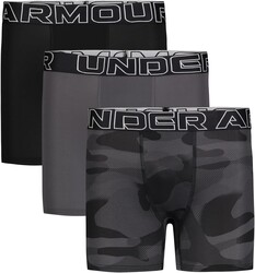 Under Armour Boys' Multipack Performance Tech Boxer Brief, Lightweight & Smooth Stretch Fit