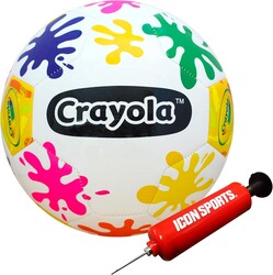 Crayola Official Soccer Ball - Unisex Kids - Ink Splash Size 5