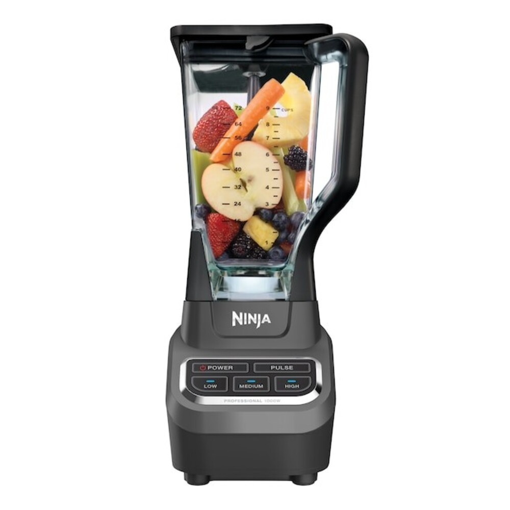 Ninja Professional XL 72-oz 4-Speed Countertop Blender (Black/Silver)