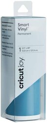 Cricut Joy Smart Permanent Vinyl, Teal - 4ft Roll (5.5' x 48'), Glossy Finish - Compatible with Cricut Joy Machine, Matless Cutting for Long cuts (4ft Shapes, 20ft Repeated cuts)