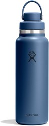 Hydro Flask Water Bottle - Insulated Stainless Steel - Wide Mouth Flex Chug Lid, Non Spill, Leakproof in 40 Oz Harbor Blue