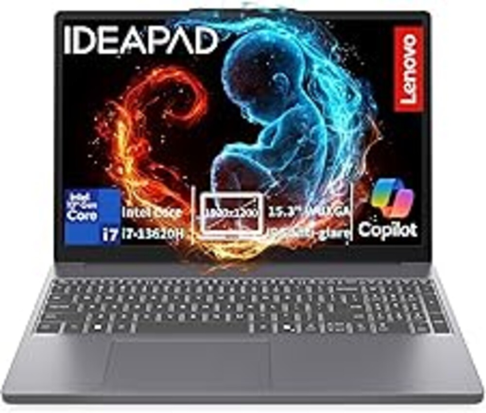 Lenovo 2026 Premium Laptop, Intel Core i7-13620H (Beat i7-1355U), 16GB DDR5, 512GB SSD, 15" FHD+ Copilot AI PC, Windows 11 – for Power Business Multitasker
