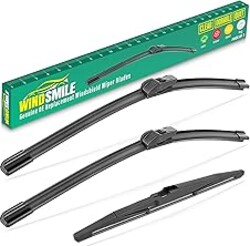 26" 16" 11" Windshield Wiper Blades Replacement for Chevrolet Chevy Trax 2024 2025 2026 Premium All Weather Front Rear Wipers Set - OEM Quality (Pack of 3)