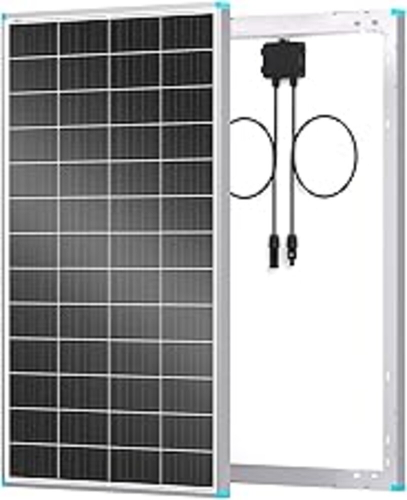 Renogy Solar Panels 200 Watt N-Type, 200W Solar Panel 16BB 25% High-Efficiency Solar Cell for 12V/24V Systems,PV Module Power Charger for Class B Van RV Marine Cabin Roof Home Farm