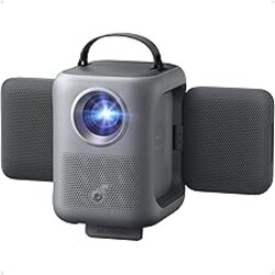 Anker Nebula P1i Portable Projector with WiFi and Bluetooth by soundcore, Flippable Design,1080P FHD, 4K Support, 380 ANSI Lumens, Auto Focus/Keystone, All-Glass Lens, Built-in Speaker